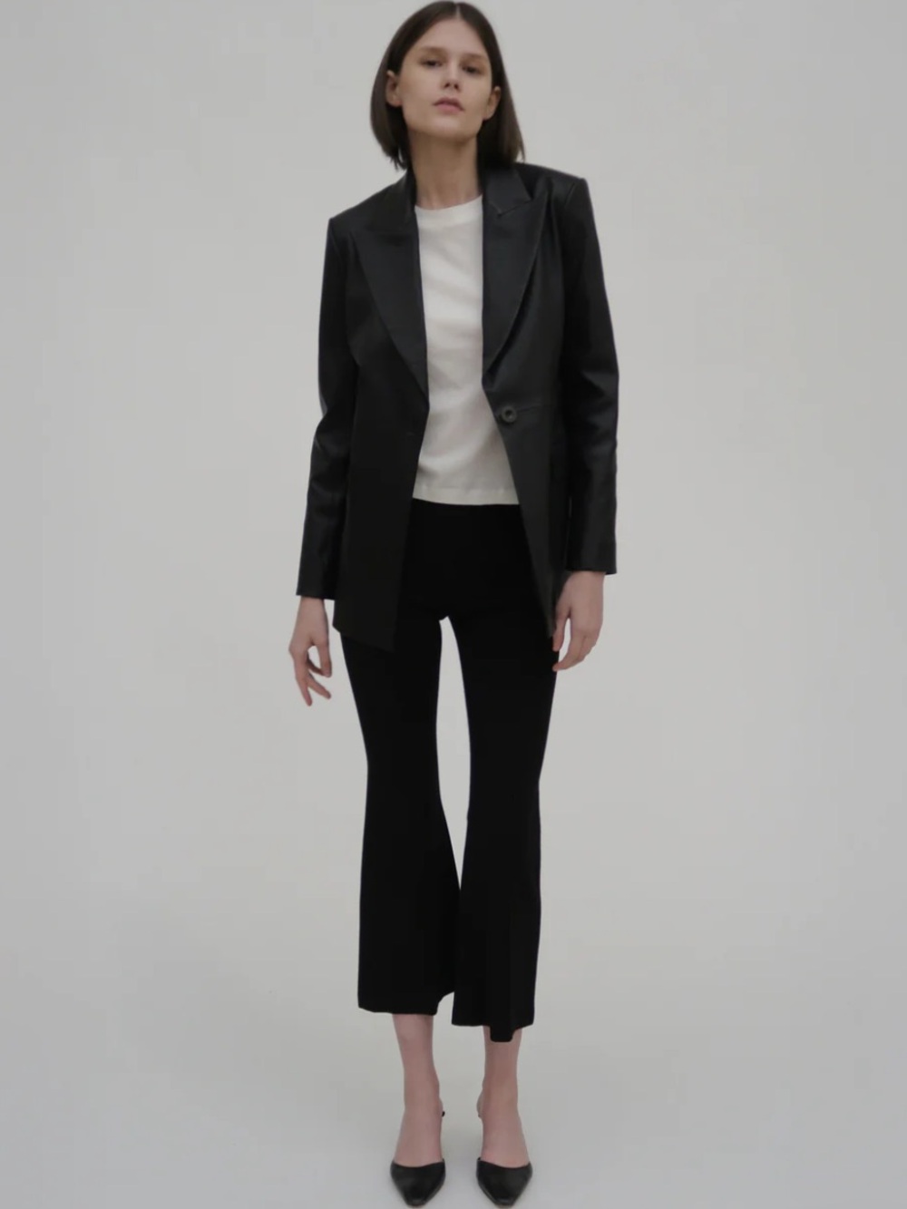 Rosetta Getty - PULL ON CROPPED FLARE
